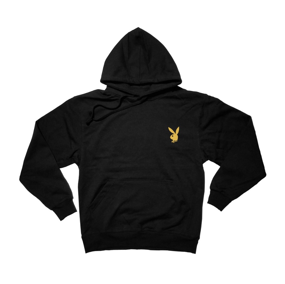Playboy bunny (Gold metallic) Pullover Hoodie
